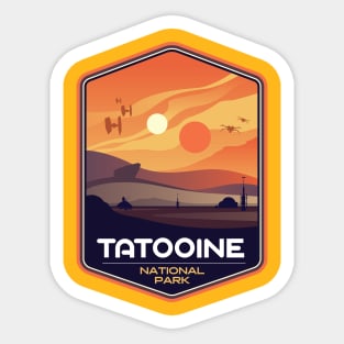 Tatooine National Park Sticker